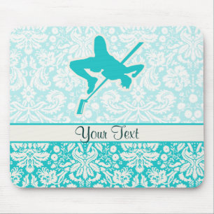 Teal High Jump Mouse Mat