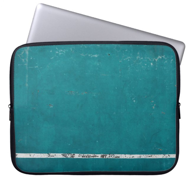 Teal Laptop Sleeve (Front)
