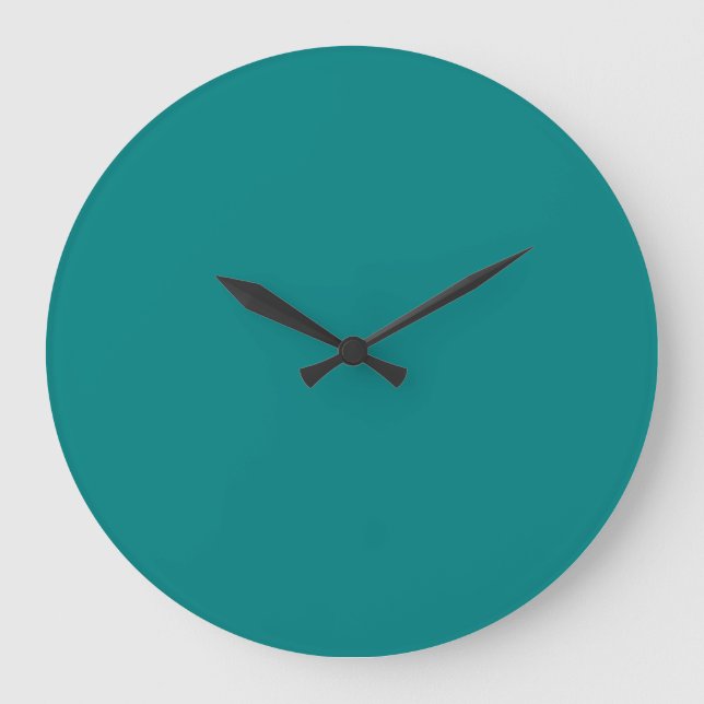 Teal Large Clock (Front)
