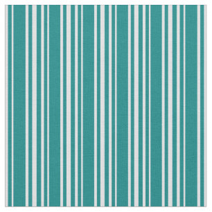 Teal & Lavender Coloured Lines Fabric