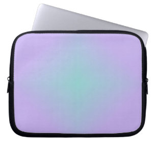 Teal Lavender Glow Laptop Sleeve