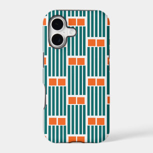 Teal Lines and Boxes