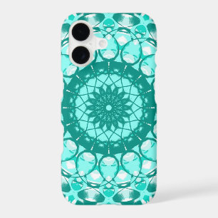 Teal Loopy Phone Case iPhone