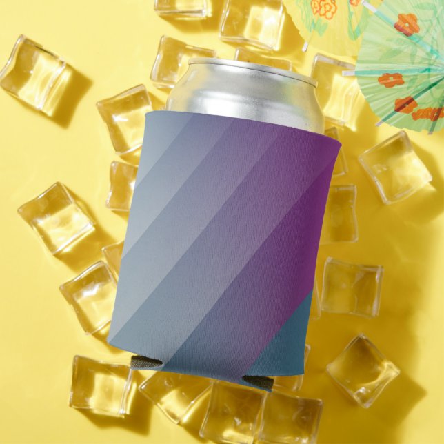 Teal magenta grey triangles can cooler (In Situ Summer)