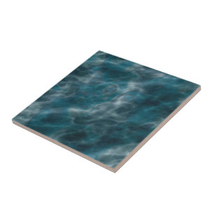 Teal Marble Tile