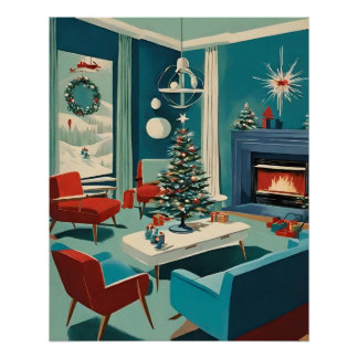 Teal MCM Holiday #109 Poster