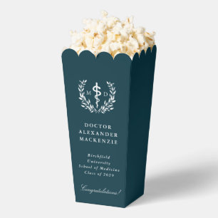 Teal MD Asclepius Graduation Favour Box