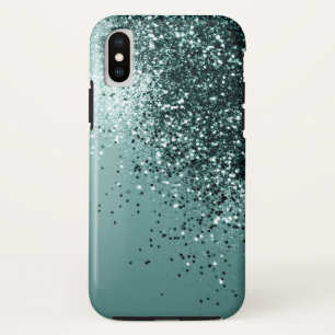 Teal Mermaid Ocean Glitter #1 #shiny #decor iPhone X Case