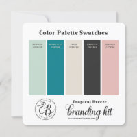 Mint green color deals palette