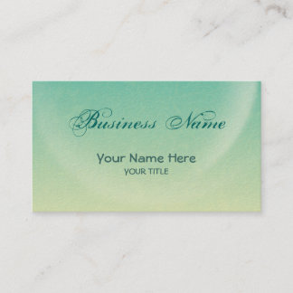 teal moon ~ bc business card