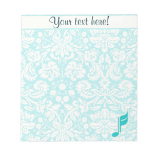 Teal Music Note