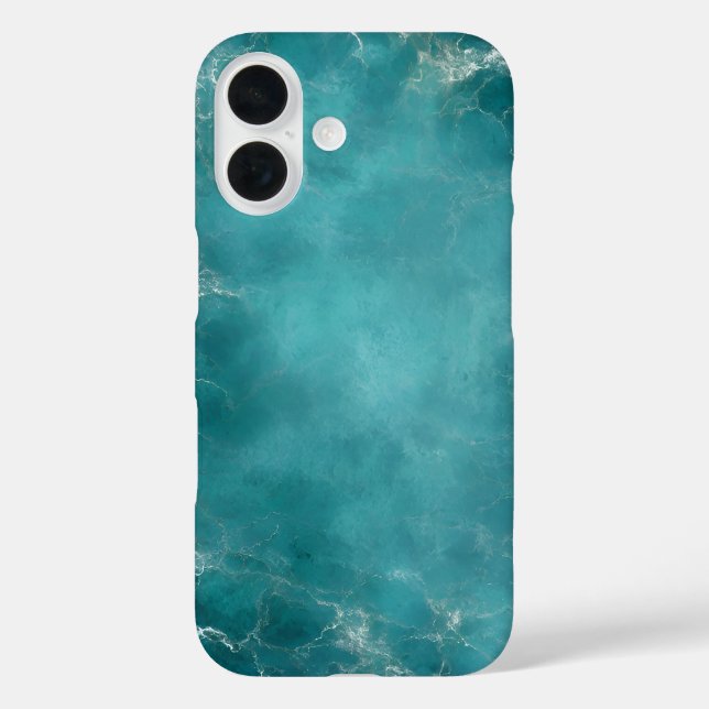Teal Ocean Case-Mate iPhone Case (Back)