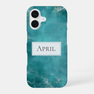 Teal Ocean iPhone 16 Case