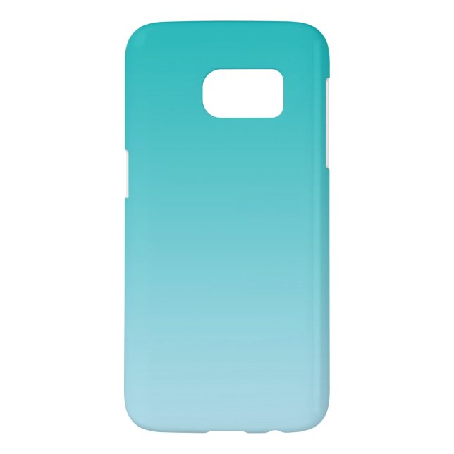 Teal Ombre Case-Mate Samsung Galaxy Case (Back)