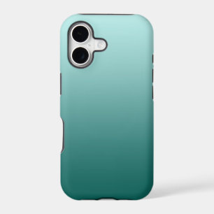 Teal Ombre iphone case