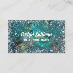 Teal Opal Business Card