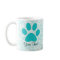 Teal Paw Print