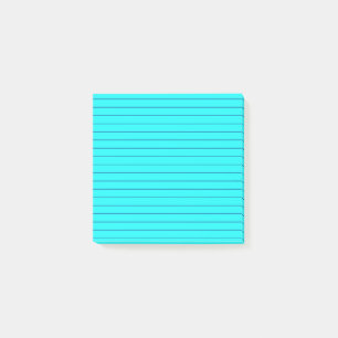 Teal Post-it Notes