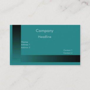 Teal Profile Card