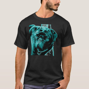 Teal Pug T-Shirt