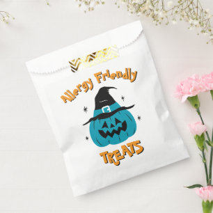 Teal Pumpkin Allergy Friendly Halloween Favour Bag