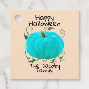 Teal Pumpkin Halloween Allergy Friendly Favour Tags