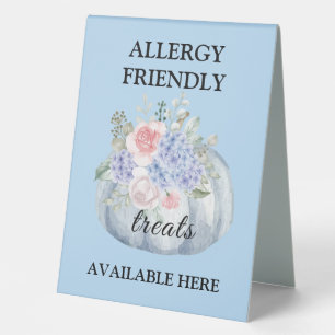 Teal Pumpkin Watercolor Allergy Friendly Treats