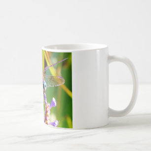 Teal & purple Dragonfly Coffee Mug