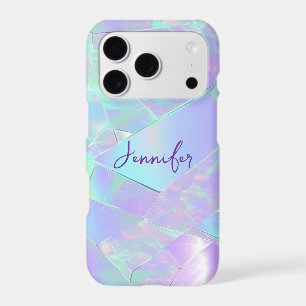 Teal & Purple Iridescent Design, Script Name