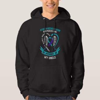 Teal Purple Ribbon Suicide Awareness Shirt Uncle M