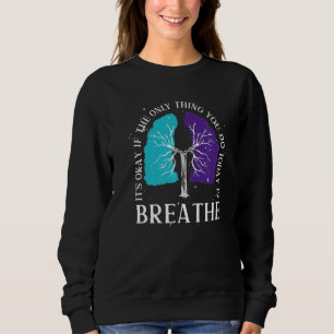 Teal Purple Suicide Awareness Month Suicide Preven Sweatshirt