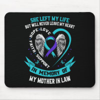 Teal Purple Suicide Awareness Shirt Mother In Law