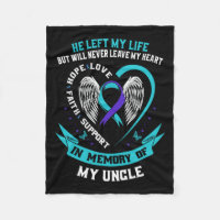 Teal Purple Suicide Awareness Shirt Uncle Preventi