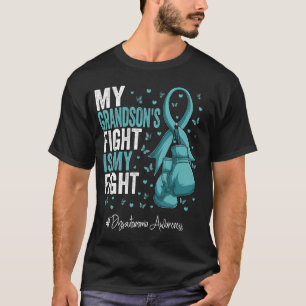 Teal Ribbon Grandson Dysautonomia Awareness T-Shirt