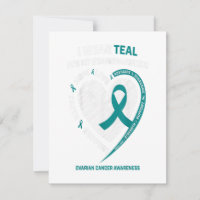 Teal Ribbon Ovarian Cancer Awareness Gifts