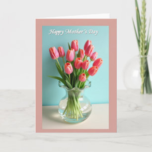 Teal Scene Mothers Day Card