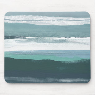 Teal Sea Mouse Mat