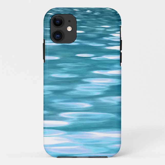 Teal shimmer Case-Mate iPhone case (Back)
