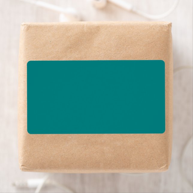 Teal Shipping Label (Insitu)