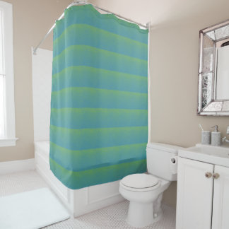 Teal Shower Curtain