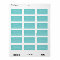 Teal Sky Template Labels