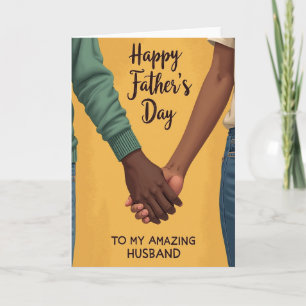 Teal Sleeve Fathers Day Card