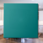 Teal Solid Colour | Classic | Elegant Tile<br><div class="desc">Teal Solid Colour | Classic | Elegant | Trendy | Stylish | Gift</div>