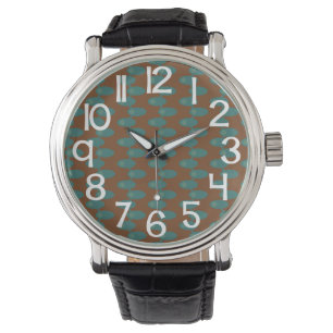 Teal Spaceships Watch