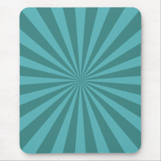 Teal StarBurst Mouse Mat