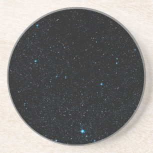 Teal Stars Coaster