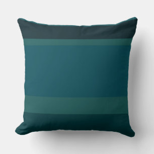 Teal Stripes Cushion