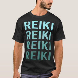 Teal Text Reiki T-Shirt