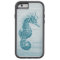 teal vintage seahorse iPhone 6 case