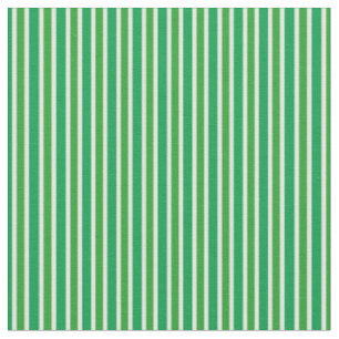 Teal white and Seafoam Multi-Tone Vertical Stripes Fabric